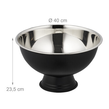 Relaxdays Stainless Steel Champagne Cooler