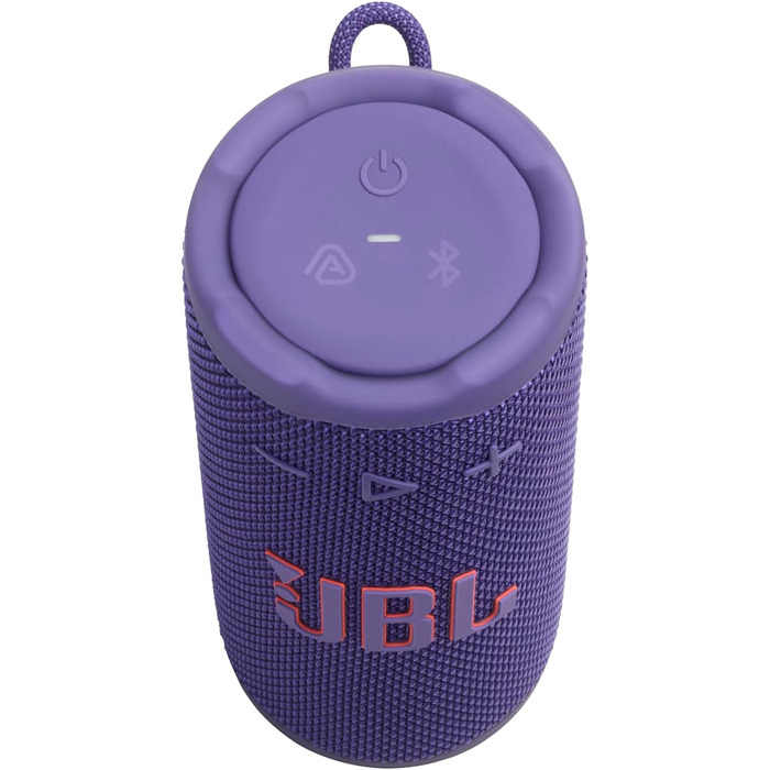 JBL Grip: Портативна Bluetooth колонка з AI Sound Boost, IP68 (водонепроникна), до 14 год роботи, фіолетова