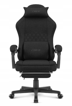Ігрове крісло Cabro C503, чорна тканина