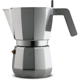 Кавоварка еспресо Alessi DC06/9 FM, нержавіюча сталь, 12 см, американська