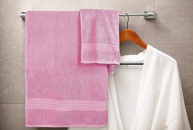 Набір рушників для ванни Utopia Towels, 100% бавовна, 8 предметів (2 великі, 2 ручні, 4 маленькі), м'які та гігроскопічні