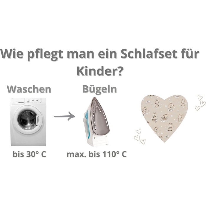 Комплект постільної білизни для дітей Kinder: ковдра 100x135 см та подушка 60x40 см, бавовна, Oeko-Tex, з жирафами