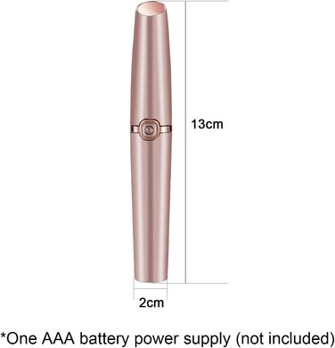 Електричний тример для брів для жінок. Безболісний тример для брів, обличчя, тіла, губ та підборіддя. Тример для видалення волосся для жінок