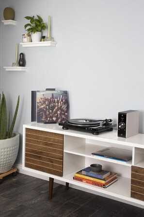 Вініловий програвач Denon DP-450USB | Чорний