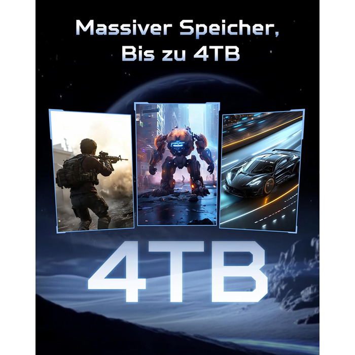 SSD Acer Predator GM7 1TB M.2 NVMe PCIe 4.0 - Швидкість до 7400 МБ/с - TLC NAND Flash - Внутрішній SSD для ПК, ноутбука та PS5