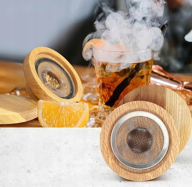 Набір для копчення віскі Smoker XL з інструментами для коктейлів, барменський набір
