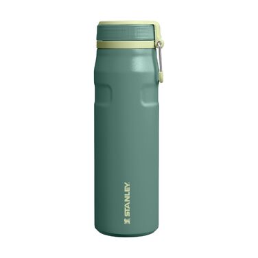Термопляшка Stanley IceFlow Bottle Twist Flip 0.47L — герметична, зі стійким покриттям, колір Shale