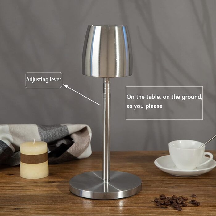 Асбечка для автомобіля з нержавіючої сталі, висувна 34-65см, велика, з кришкою, антиковзка, для вулиці та дому