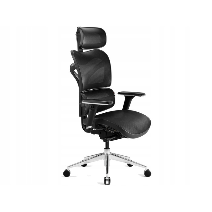 Ігрове крісло Diablo Chairs V-Commander, тканина, чорне