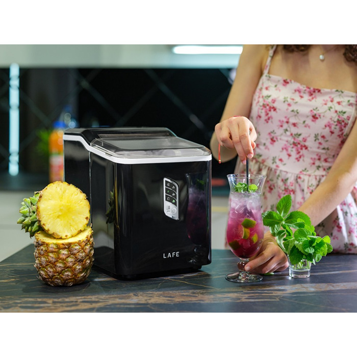 Льодогенератор Lafe IceTwist Pro, чорний, 120 Вт
