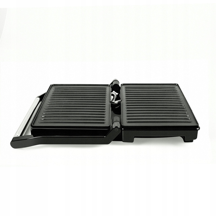 Складаний електричний контактний гриль Eldom GK130, сріблястий/сірий, 1600 Вт