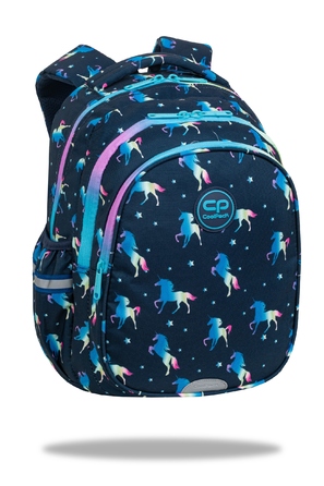 Шкільний багатосекційний рюкзак CoolPack, синій, 21 л