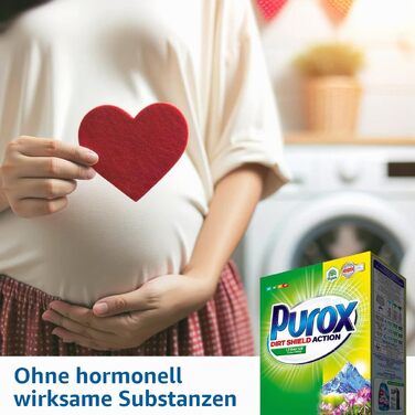 Універсальний пральний порошок PUROX для всіх видів тканин, 5 кг (набір 2 шт), 71 прання