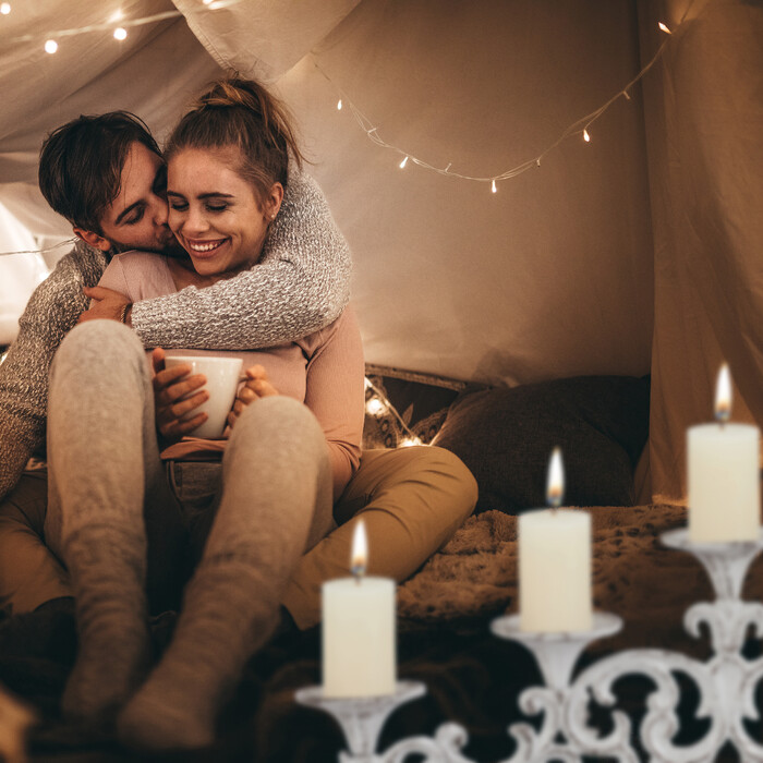 Підставка для свічок Relaxdays у стилі антикваріату