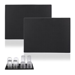 Relaxdays 2-Pack Bar Mats, 40x30 cm