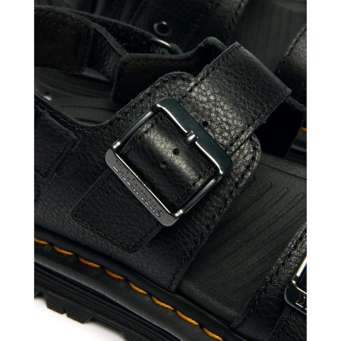 Сандалі Dr. Martens Zebzag жіночі, 42 EU - Чорні шкіряні сандалі на платформі