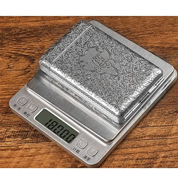 Металеве тютюноприладдя Peaky Blinders для 14 сигарет, чорне. Елегантний дизайн, преміум-якість.