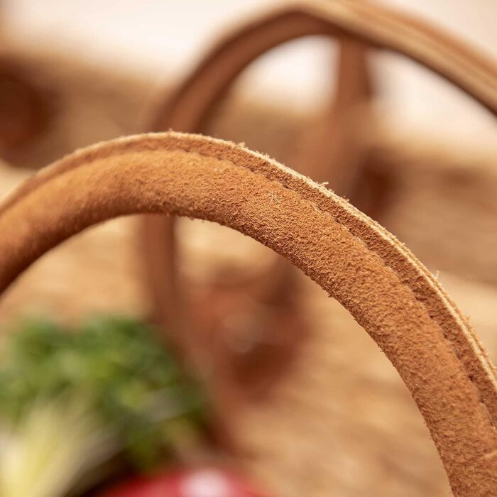 SIDCO Shopping Bag Shopper Basket Water Hyacinth Shopping Basket Straw Bag Natural