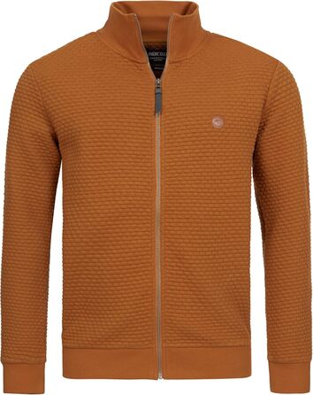 Чоловіча спортивна куртка Indicode з коміром-стійкою | Кардиган чоловічий, светр чоловічий | Матеріал: гума