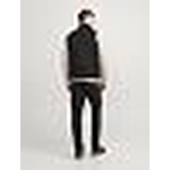 Чоловічий стібаний жилет Jack & Jones, чорний, розмір XL