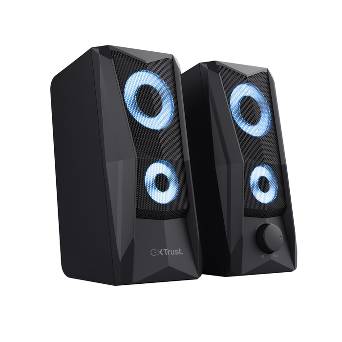 Комплект колонок 2.0 Trust GXT 606 Javv RGB, 6 Вт, чорний