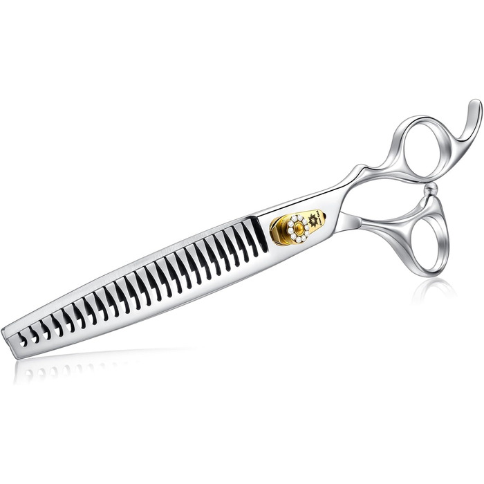 Професійна собача шерсть ножиці Dream Reach 8 дюймів - ножиці для грумінгу собак та котів з ергономічною ручкою, з високоякісної сталі 440C, з регульованим болтом