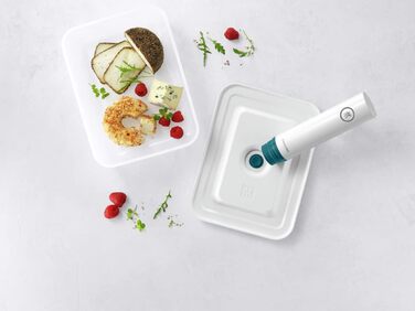 ZWILLING Fresh & Save Vacuum Lunchbox Set, Size L, 3-Piece, Plastic, La Mer