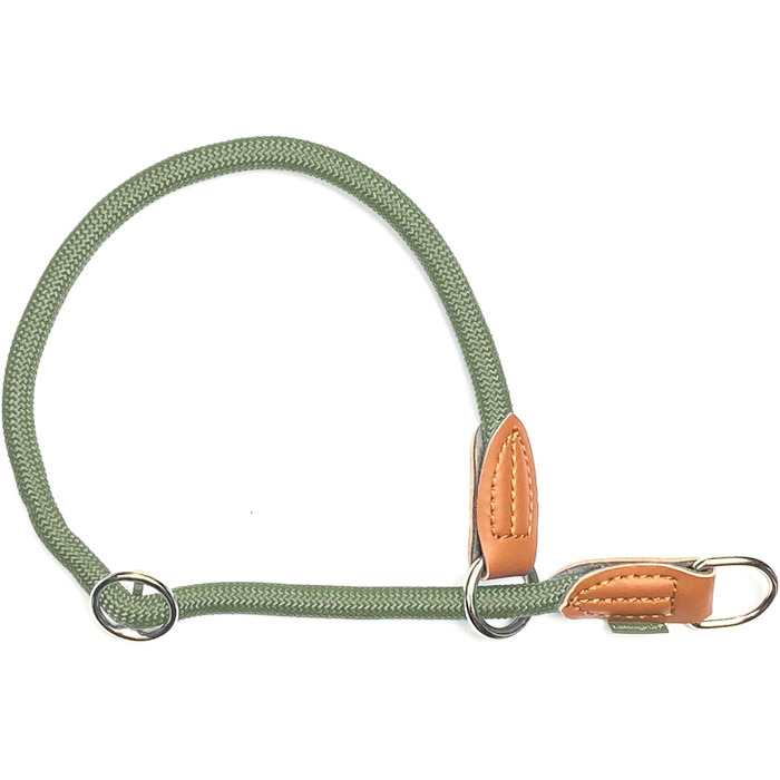 Нашийник для собак Leisegrün Devon, зелений, нейлон, регульований, розмір L