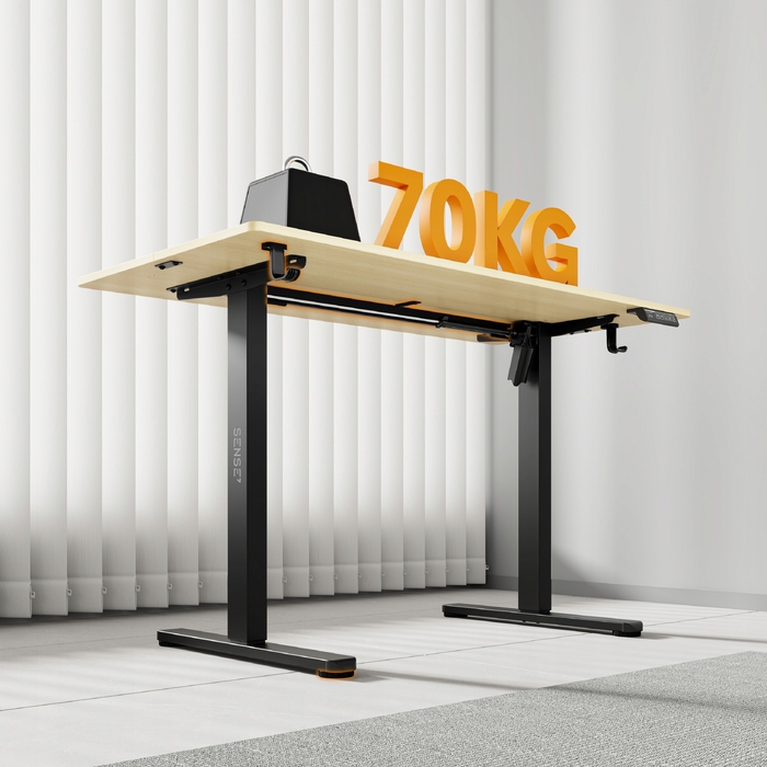 Електричний стіл Sense7 120x60 см, регулювання висоти 72-118 см