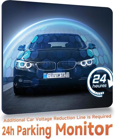 Відеореєстратор 4-камерний 360° для авто, 4 камери FHD 1080P (передня, задня, ліва, права), 3