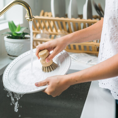 Relaxdays Dish Drainer CROSS with Cutlery Basket