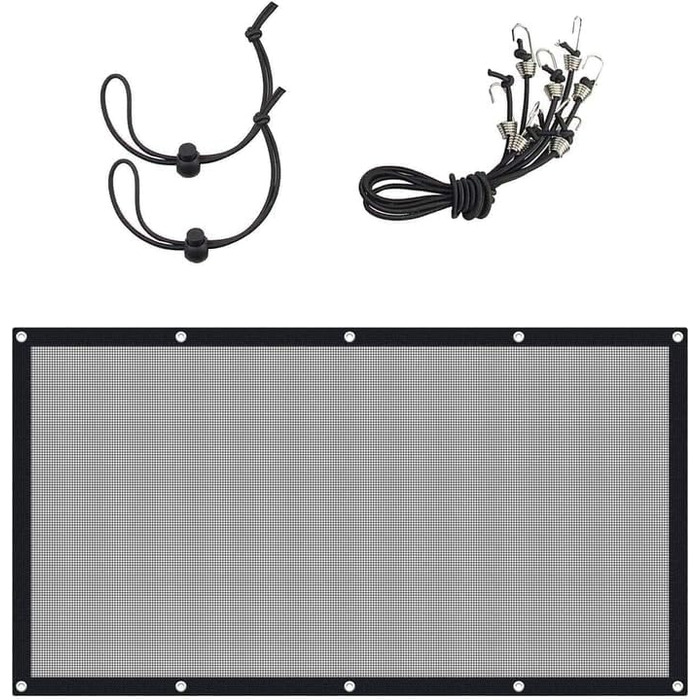 Сітка для собак у машину: захист та безпека на задньому сидінні (120x70 см)