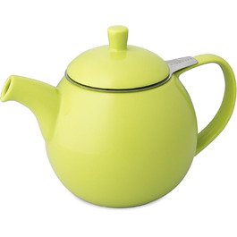 FORLIFE Curve Teapot with Infuser, 625 ml 24-Ounce / 710 ml lime