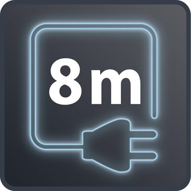 Пилсос Rowenta Powerline Extreme з кабелем, без мішка, 750 Вт, 0,9 л, RH8133 (сріблястий/чорний)