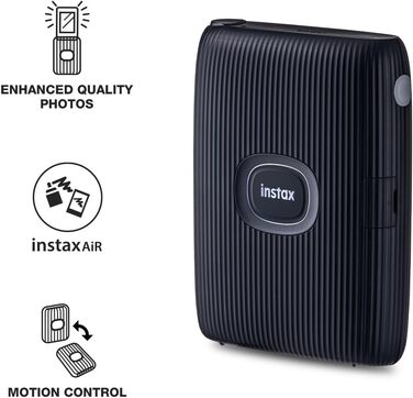 Друк фото з телефону: InstaX Mini LINK2 - компактний принтер (Space Blue)