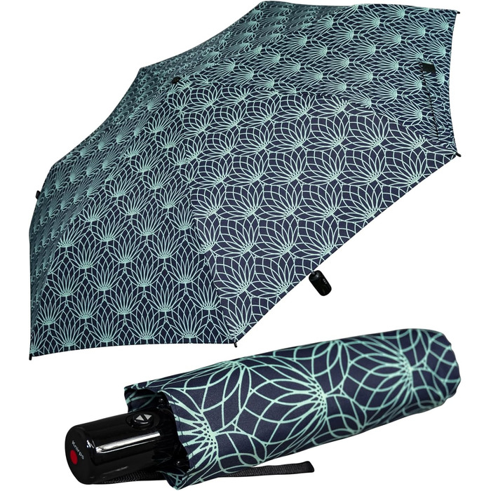 Сонцезахисний парасолька Knirps Duomatic Slim Renature Green - компактна та автоматична