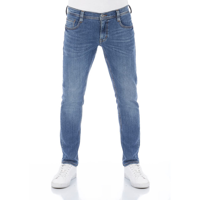 Джинси чоловічі MUSTANG Oregon Tapered 40W/34L, середній синій денім