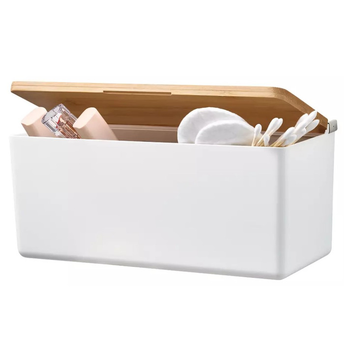 Контейнер Tesa Baboo 24,2x11 см, біло-коричневий