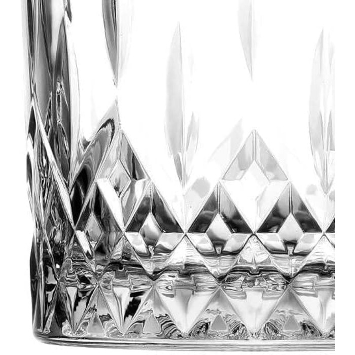 Набір келихів для віскі Glasmark KROSNO 1992, 6 шт, 280 мл, для коньяку, рому, джину, коктейлів, прозорі, низькі, для посудомийної машини