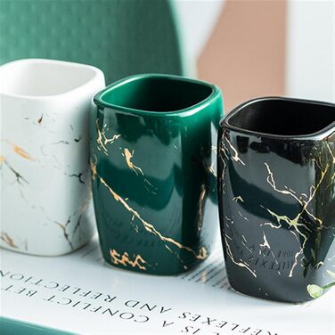 Набір для ванної кімнати Icegrey (4 шт) - розкішний аксесуар, зелений колір. Набір для ванної кімнати, декор, світло, розкіш.