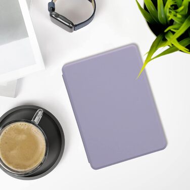 Чохол kwmobile для Amazon Kindle Paperwhite 11-го покоління (2021) - з штучної шкіри, захисний чохол для електронного читача, колір лавандовий