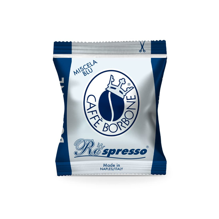 Кава в капсулах Caffè Borbone Respresso Blue Blend, сумісні з Nespresso, 100 шт.