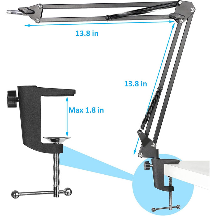 Підставка для мікрофона SoloCast від YOUSHARES: надійний кріплення для мікрофона HyperX SoloCast