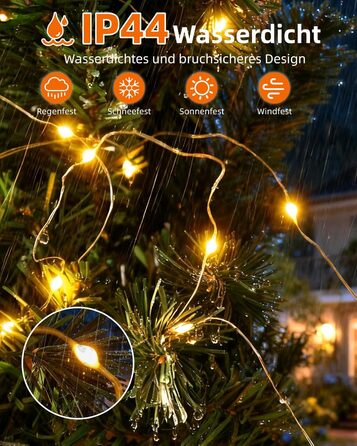 LED штора Anpro 3x3м, USB, 8 режимів, тепле світло для декору, вечірки, спальні