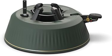 KRINNER® X-Series Christmas Tree Stand X-260 New Christmas Tree Stand incl. Foot Pedal and 3.5 Liter Water Tank for Tree Height up to 2.6m Made IN Germany 94325