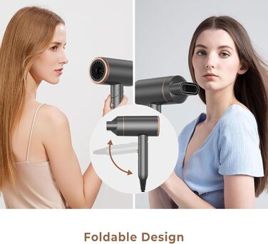 Airstyler 6 в 1: фен-щітка, локони, укладка волосся, іонізація, 1000W, білий, сірий/золотий