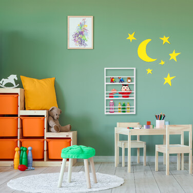 Дитяча книжкова шафа Relaxdays з 3 полицями