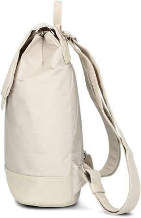 Two Ladies Backpack Olli OR13 Daypack 7 Liter robust, durable, water-resistant, padded back panel, main compartment with zipper, secret pocket, cell phone pocket, slip pockets, laptop compartment padded (Linen)