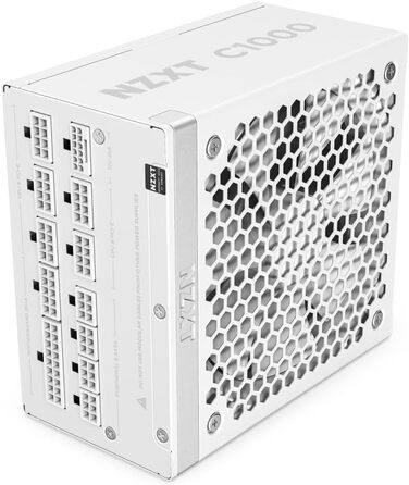 Блок живлення NZXT C850 Gold ATX 3.1, 1000W, 80 Plus Gold, повністю модульний, білий
