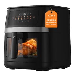 Аерофритюрниця VIOMI 7L Vortex: потужність 2000W, подвійний нагрів, сенсорне керування 12-в-1